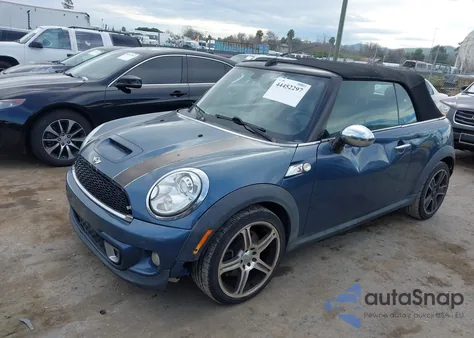 2011 Mini Cooper S z USA, uszkodzony, nr VIN WMWZP3C57BT249017